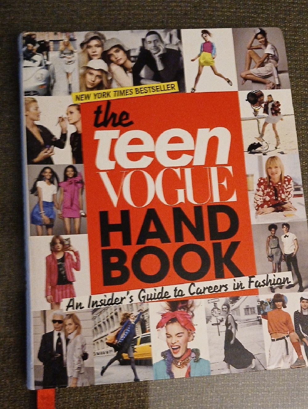 Teen Vogue Handbook - Bold Red Cover